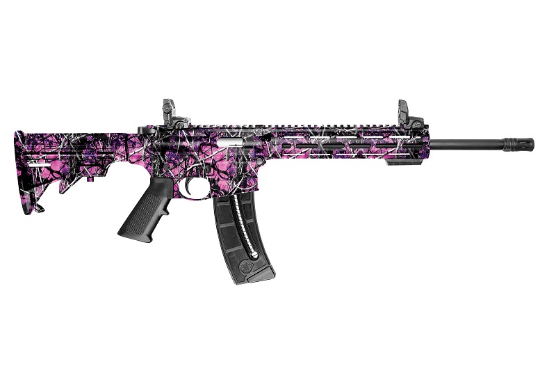 CARABINE S&W M&P15 22 SPORT CAMO MUDDY GIRL 16.5″ 22LR 10212*